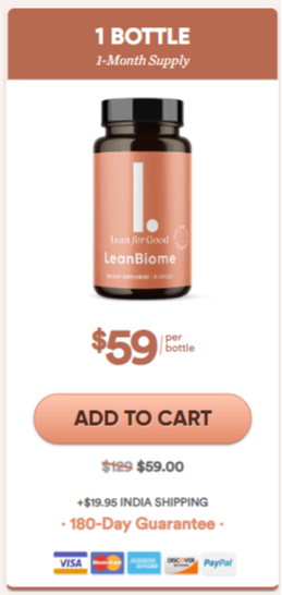 leanbiome pricing