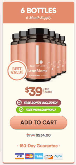 leanbiome pricing